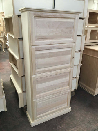 MOBILI-2G---SCARPIERA-CLASSICA-IN-LEGNO-4-RIBALTE-GREZZO-L.80-P.30-H.170