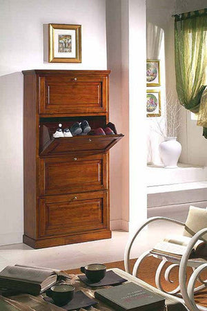 MOBILI-2G---SCARPIERA-CLASSICA-IN-LEGNO-4-RIBALTE-GREZZO-L.80-P.30-H.170