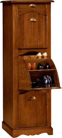 MOBILI-2G---SCARPIERA-SINGOLA-IN-LEGNO-TINTA-NOCE-ARTE-POVERA-L.53-P.43-H.155