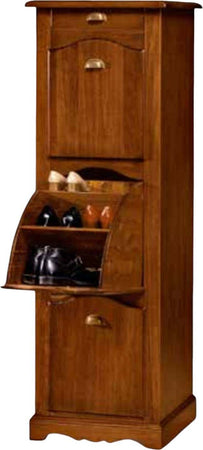 MOBILI-2G---SCARPIERA-SINGOLA-IN-LEGNO-TINTA-NOCE-ARTE-POVERA-L.53-P.43-H.155