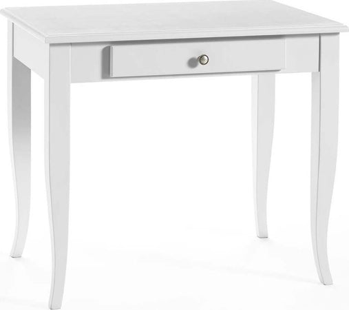 MOBILI-2G---SCRIVANIA-1-CASSETTO-LEGNO-BIANCO-SPORCO-90X57X76