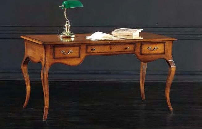 MOBILI-2G---SCRIVANIA-3-CASSETTI-SAGOMATA-LEGNO-GREZZO-150X75X80