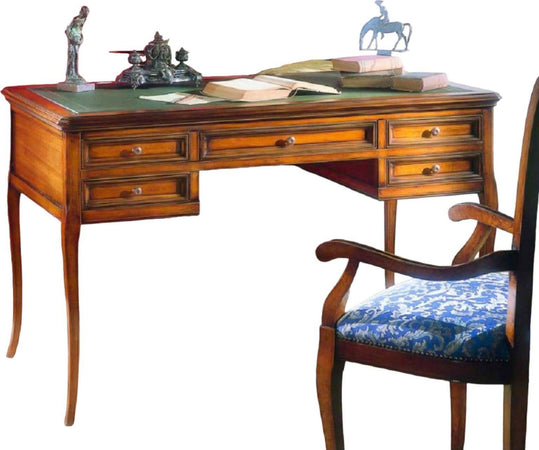 MOBILI-2G---SCRIVANIA-ARTE-POVERA-PIANO-IN-PELLE-BASSANO-130x70x80