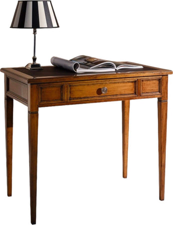 MOBILI-2G---SCRIVANIA-CLASSICA-1-CASSETTO-1-TIRETTO-LEGNO-BASSANO-90X53x80
