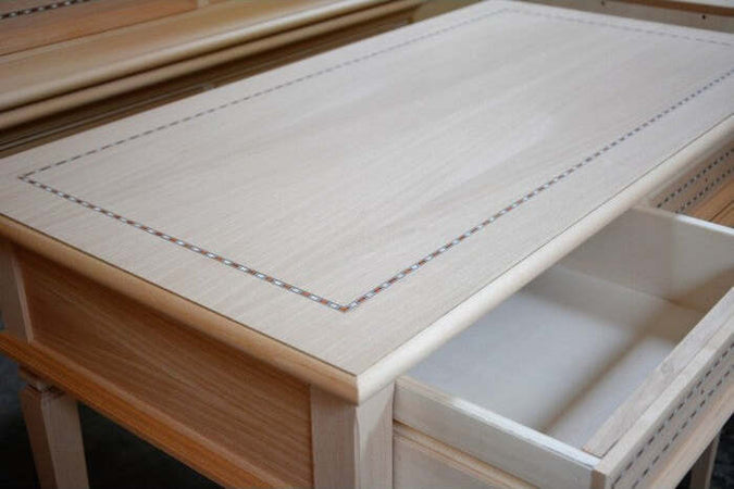 MOBILI-2G---SCRIVANIA-CLASSICA-2-CASSETTI-IN-LEGNO-GREZZO-100X54X80