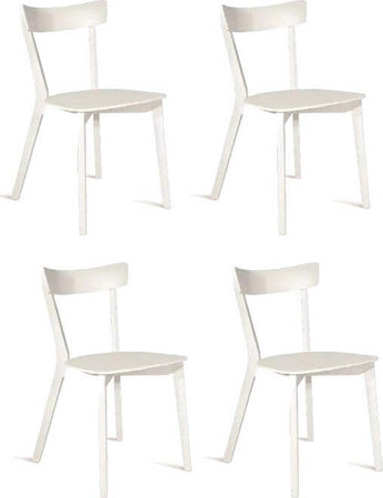 MOBILI-2G---Set-4-Sedie-design-Legno-bianco-opaco-43X79x76