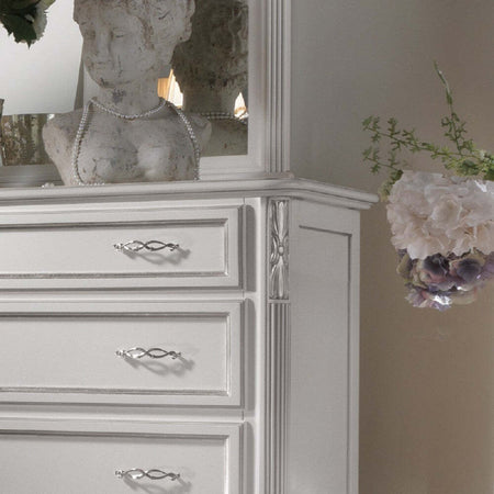 MOBILI-2G---SETTIMANALE-CLASSICO-7-CASSETTI-IN-LEGNO-MASSELLO-AVORIO-L.85-P.42-H.128