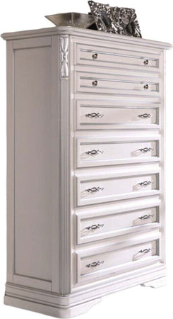 MOBILI-2G---SETTIMANALE-CLASSICO-7-CASSETTI-IN-LEGNO-MASSELLO-AVORIO-L.85-P.42-H.128