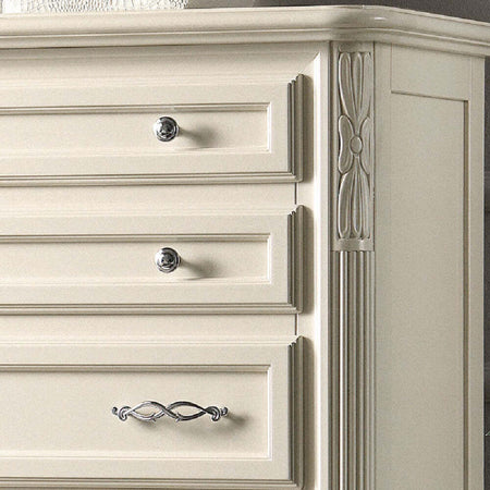 MOBILI-2G---SETTIMANALE-CLASSICO-7-CASSETTI-IN-LEGNO-MASSELLO-AVORIO-L.85-P.42-H.128