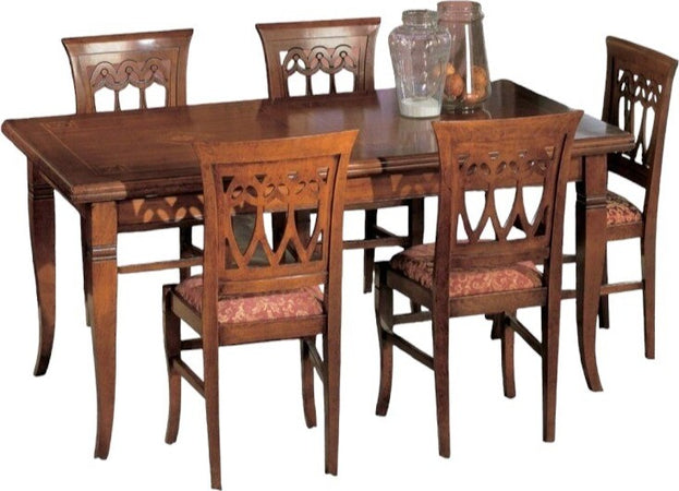 MOBILI-2G---Tavolo-allungabile-rettangolare-classico-intarsio-tinta-bassano-170X90x78