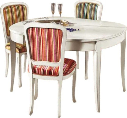 MOBILI-2G---Tavolo-ovale-allungabile-Legno-bianco-shabby-80x110x79