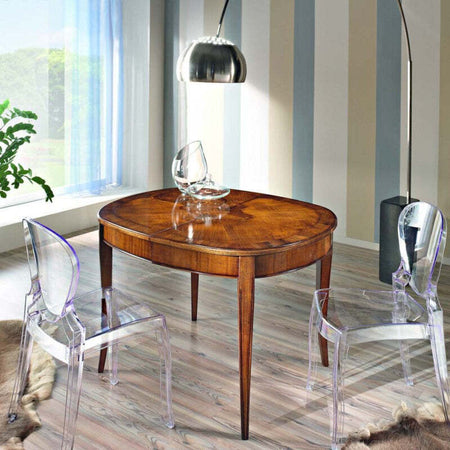 MOBILI-2G---Tavolo-ovalino-Classico-Legno-Intarsio-Venezia-Noce-115x95x77