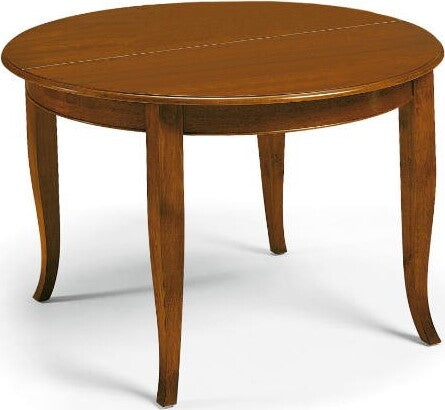 MOBILI-2G---Tavolo-rotondo-classico-allungabile-legno-tinta-noce-120x120x78