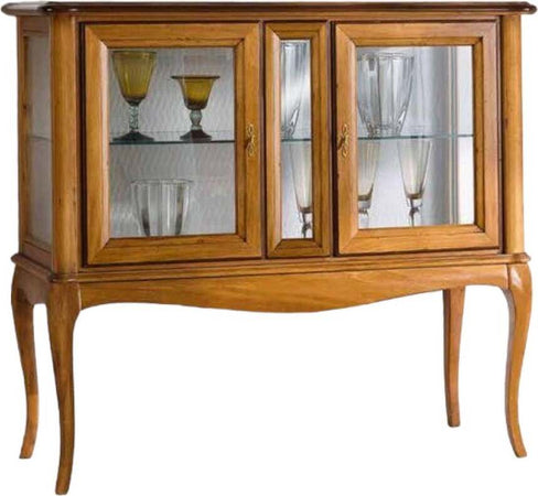 MOBILI-2G---VETRINA-CLASSICA-IN-LEGNO-2-PORTE-FINITURA-BASSANO-L.111-P.44-H.100