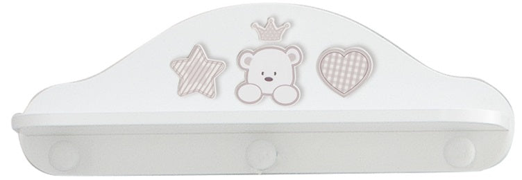 Mensola Appendino Italbaby Baby Re Tortora