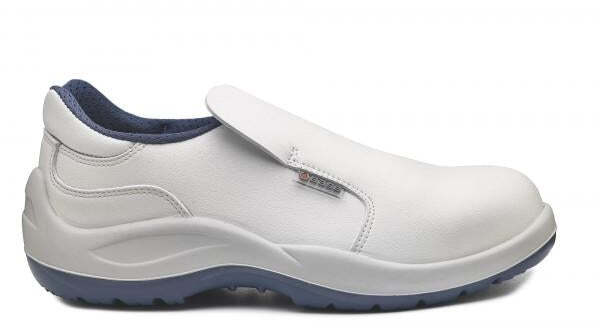 Mocassino Litio Bianco S2 src Scarpa Cuoco Antiscivolo Idrorepellente