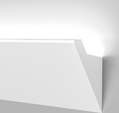 Modanatura 2m per led in duropolimero effetto luce indiretta Fai da te/Prodotti per la costruzione/Materiali da costruzione/Infissi/Modanature Led Mall Home - Napoli, Commerciovirtuoso.it