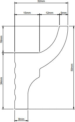 Modanatura 2m per led in duropolimero effetto luce indiretta Fai da te/Prodotti per la costruzione/Materiali da costruzione/Infissi/Modanature Led Mall Home - Napoli, Commerciovirtuoso.it