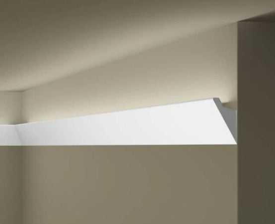 Modanatura 2m per led in duropolimero effetto luce indiretta Fai da te/Prodotti per la costruzione/Materiali da costruzione/Infissi/Modanature Led Mall Home - Napoli, Commerciovirtuoso.it