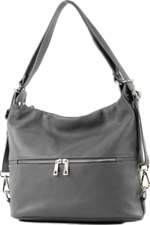 Modarno-Barsa-spalla-da-donna-e-borsa-zaino-2-in-1-realizzato-a-mano,-in-vera-pelle