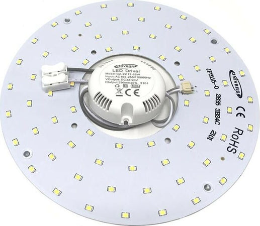 Modulo-Circolina-Led-Ricambio-Per-Plafoniera-Luce-Calda-22-W-Universo