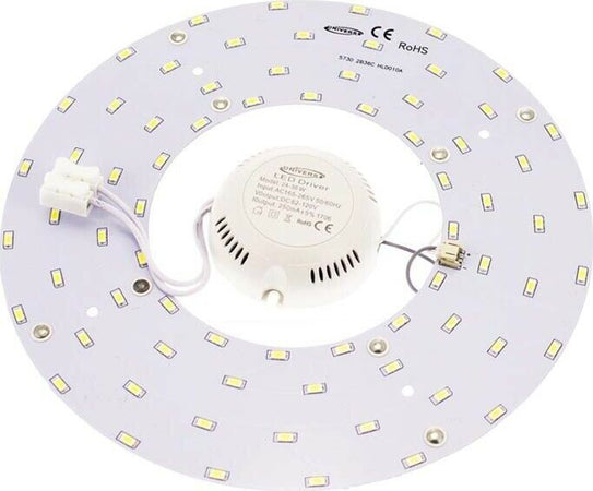 Modulo-Circolina-Led-Ricambio-Per-Plafoniera-Luce-Calda-32-W-Universo