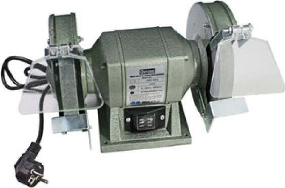 Mola-Da-Banco-Professionale-Smerigliatrice-200-Watt-Disco-150mm-Lavori-Bricolage