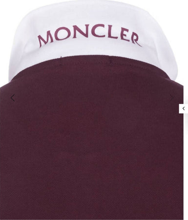 MONCLER Polo Classic Uomo 100% Cotone Manche Corte Polo Classica Slim Fit Ricamo con logo MONCLER Scritta sul Colletto polo moncler Euforia - Bronte, Commerciovirtuoso.it