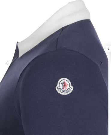 MONCLER Polo Classic Uomo 100% Cotone Manche Corte Polo Classica Slim Fit Ricamo con logo MONCLER Scritta sul Colletto polo moncler Euforia - Bronte, Commerciovirtuoso.it
