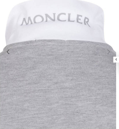 MONCLER Polo Classic Uomo 100% Cotone Manche Corte Polo Classica Slim Fit Ricamo con logo MONCLER Scritta sul Colletto polo moncler Euforia - Bronte, Commerciovirtuoso.it