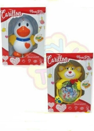 Mondo-Bebe'-Carillon-Per-Neonato-Vari-Animali-Giocattolo-Gioco-Bambino
