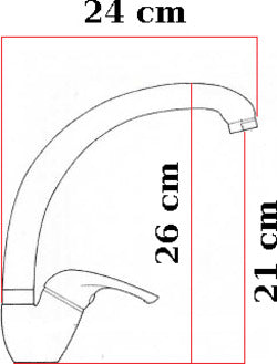 MONOCOMANDO MISCELATORE RUBINETTO LAVELLO CUCINA TERRA DI FRANCIA CANNA ALTA Fai da te/Attrezzature per cucine e bagni/Impianti per la cucina/Rubinetti da cucina/Rubinetti per lavelli da cucina Trade Shop italia - Napoli, Commerciovirtuoso.it