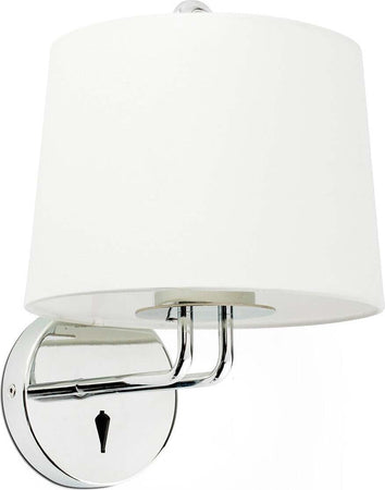 MONTREAL Lampada da parete chrome/bianca Illuminazione/Illuminazione per interni/Illuminazioni per pareti/Applique Led Mall Home - Napoli, Commerciovirtuoso.it