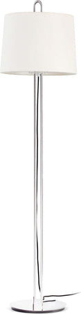 MONTREAL Lampada da terra chrome/bianca Illuminazione/Illuminazione per interni/Lampade/Lampade da terra Led Mall Home - Napoli, Commerciovirtuoso.it