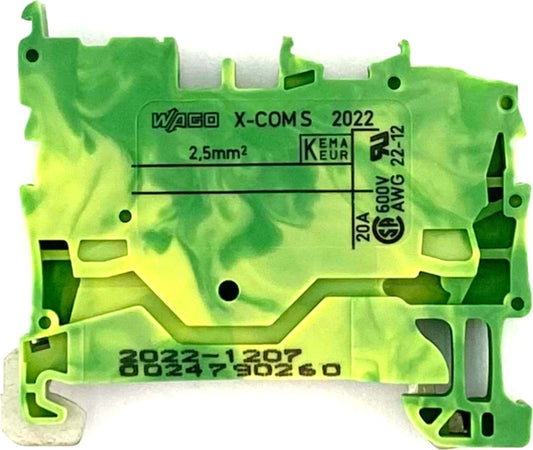 Morsetto-passante-terra-2,5mmq.-verde-Wago