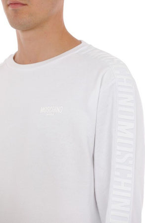 moschino-FELPA-BANDA-LOGATA-da-uomo