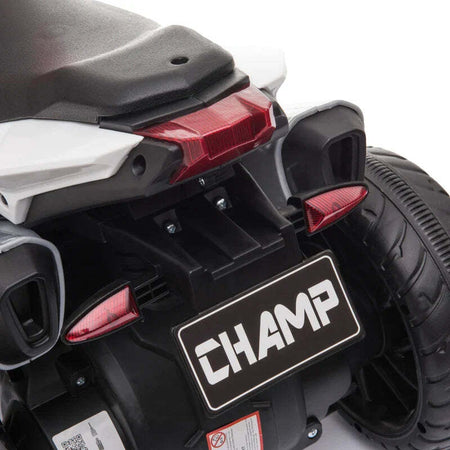 Moto-Elettrica-per-Bambini-3-5-Anni-(max.-25kg)-con-3-Ruote,-Luci-e-Suoni,-Batteria-6V,-Rosso,-86x42x52cm-GF6370-102RDGF6