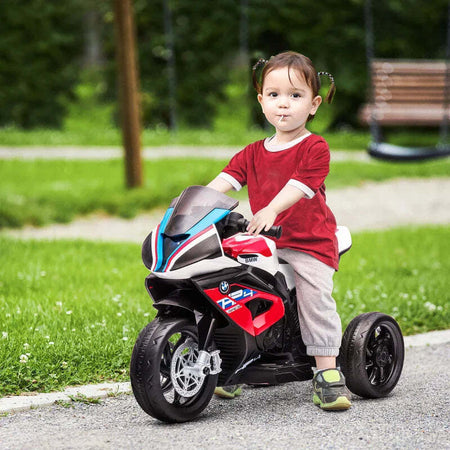 Moto-per-Bambini-18-60-Mesi-Modello-BMW-HP4-con-Fari,-Musica-e-Pedali,-in-PP-e-Metallo,-82.5x42x54-cm,-Rosso-WS6370-211V90RDWS6