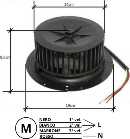 MOTORE CAPPA ASPIRANTE 3 VELOCITA' - 135 WATT- FABER- ELICA-FRANKE-UNIVERSALE Casa e cucina/Grandi elettrodomestici/Accessori e parti di ricambio/Ricambi e accessori per cappe per cucine/Altri ricambi per cappe per cucine Rossi Ricambi - Venetico Marina, Commerciovirtuoso.it