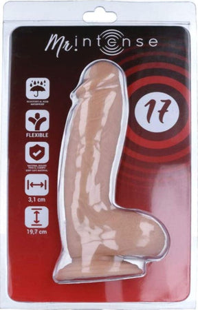 Mr Intense 17 Pene Realistico in PVC e Gomma con Testicoli e Ventosa 19,7 X 3,1cm Salute e cura della persona/Erotismo e contraccezione/Sex toys/Dildo/Dildo realistici Kondorama - Martinsicuro, Commerciovirtuoso.it