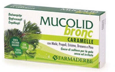 Mucolid bronc 24caramelle