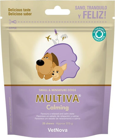 MULTIVA-CALMING-DOG-SMALL/MINIATURE-25-CHEWS