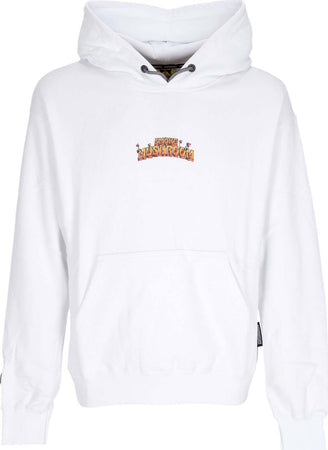 MUSHROOM-Felpa-Cappuccio-Uomo-Alien-Smoke-Hoodie-White-da-uomo