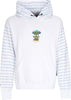 MUSHROOM-Felpa-Cappuccio-Uomo-Discovery-Hoodie-White-da-uomo
