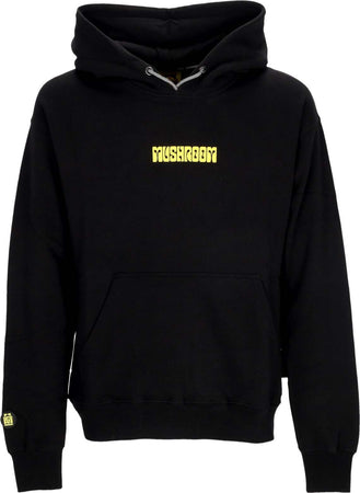 MUSHROOM-Felpa-Cappuccio-Uomo-Skeleton-Hoodie-Black-da-uomo