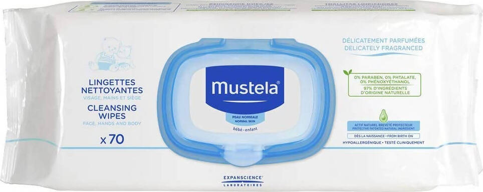 MUSTELA Salviettine Detergenti Pelli Normali 70 Pezzi Mustela Salviette Detergenti, Avocado Naturale Perseose e Aloe Vera Salviettine Sanitaria Gioia del Bimbo - Villa San Giovanni, Commerciovirtuoso.it