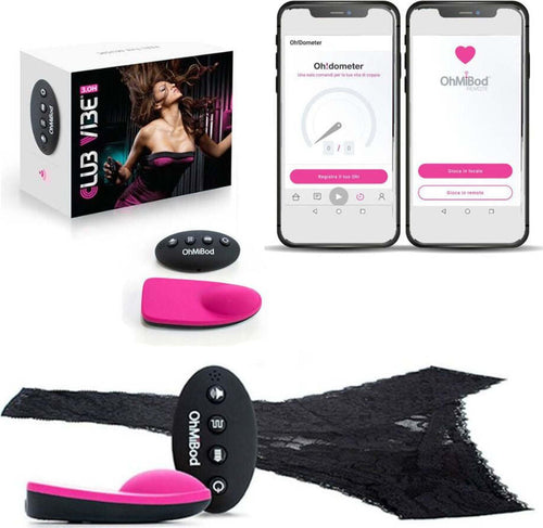 Mutandina Ohmibod Club Vibe 3.0h Con Stimolatore Wireless VIbratore per Mutandina Con Telecomando E Microfono Trasforma I Suoni E Le Voci in Vibrazioni Salute e cura della persona/Erotismo e contraccezione/Sex toys/Vibratori/Vibratori classici Kondorama - Martinsicuro, Commerciovirtuoso.it