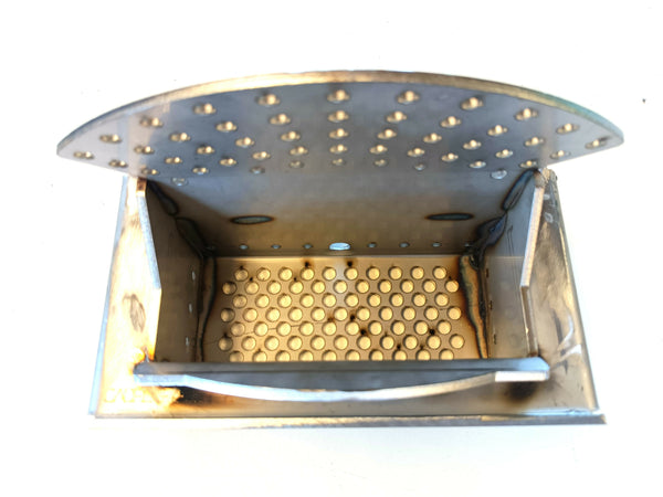 Braciere CADEL compatibile in ACCIAO AISI 304 cod.4D2401316004 Ricambio per Stufe a Pellet CADEL Alta Temperatura mod. FAMILY