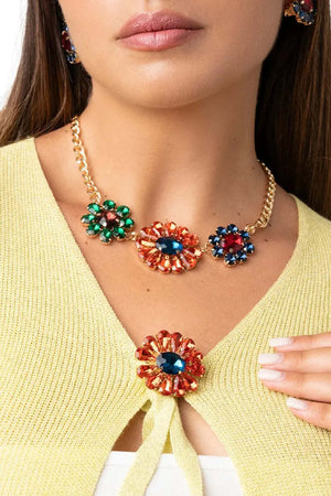 MYA-ACCESSORIES-|-Spilla-in-metallo-a-forma-di-fiore-con-pietre-in-vetro