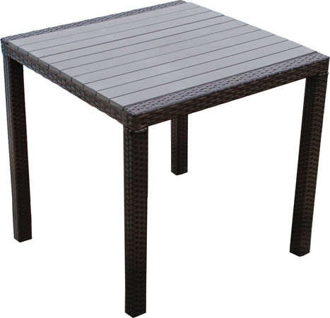 MYKONOS---tavolo-da-giardino-in-alluminio,-wicker-e-polywood-Marrone-Milani-Home